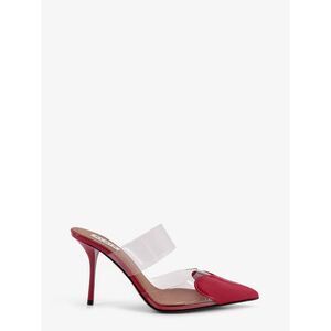 Alaia Women Le Coeur Patent Leather Sandals
